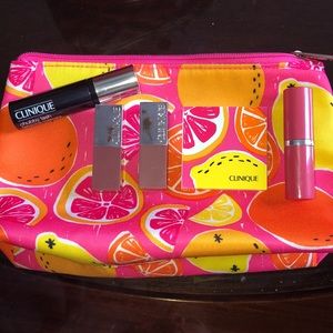 Clinique make up bag full of goodies